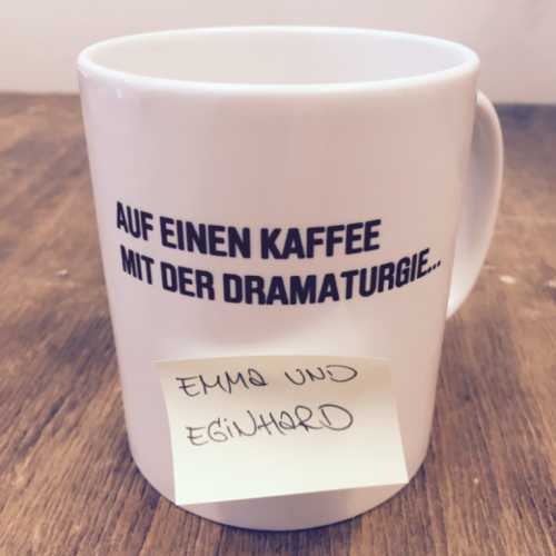 Auf einen Kaffee mit der Dramaturgie - Emma und Eginhard