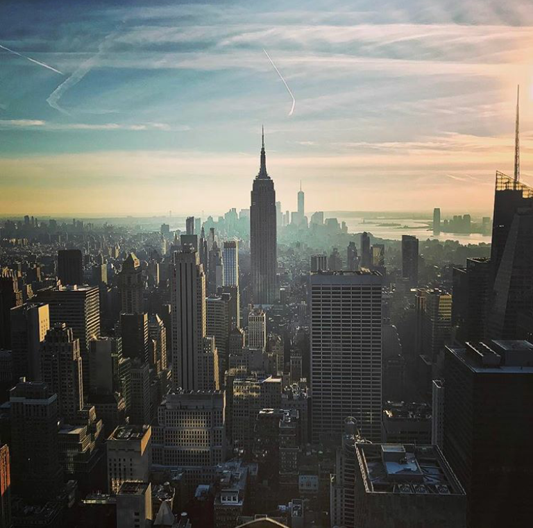 new york city on top